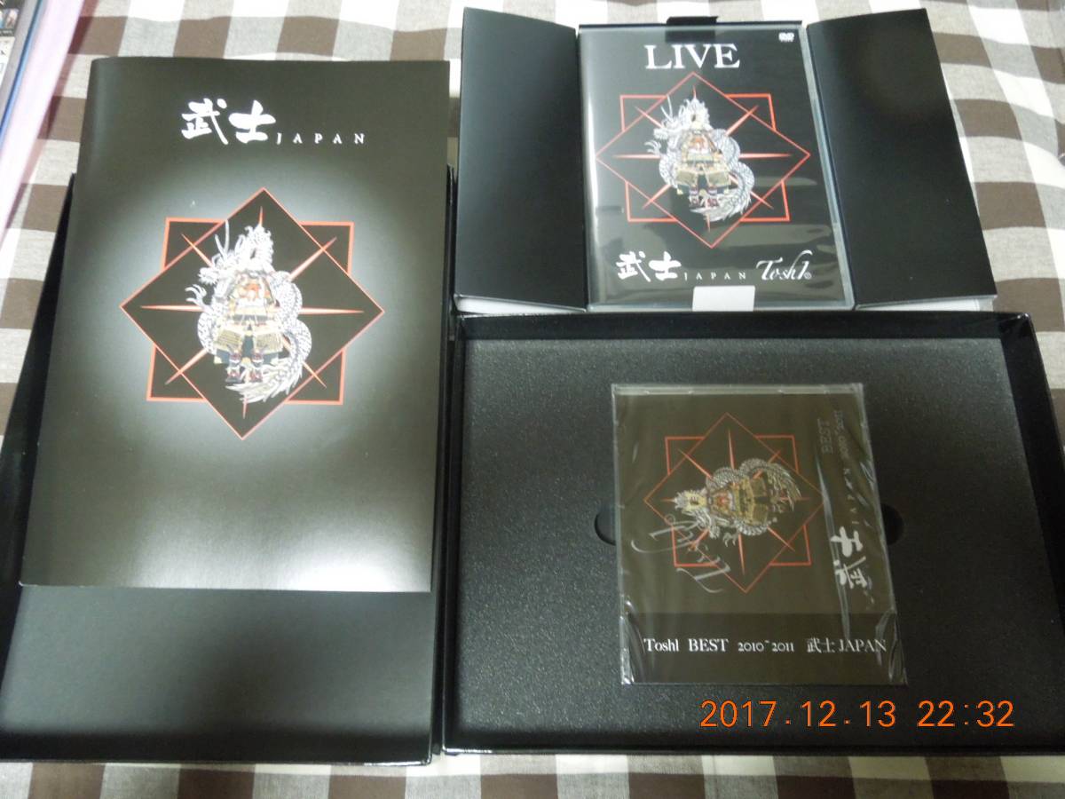 DVD X Japan toshi CD DVD 武士 LIVE JAPAN