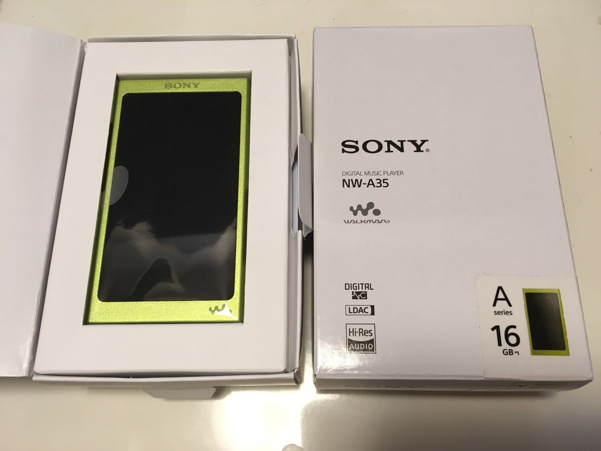 SONY ウォークマン Aシリーズ NW-A35(P) 16GB 【超美品】nw-a35 