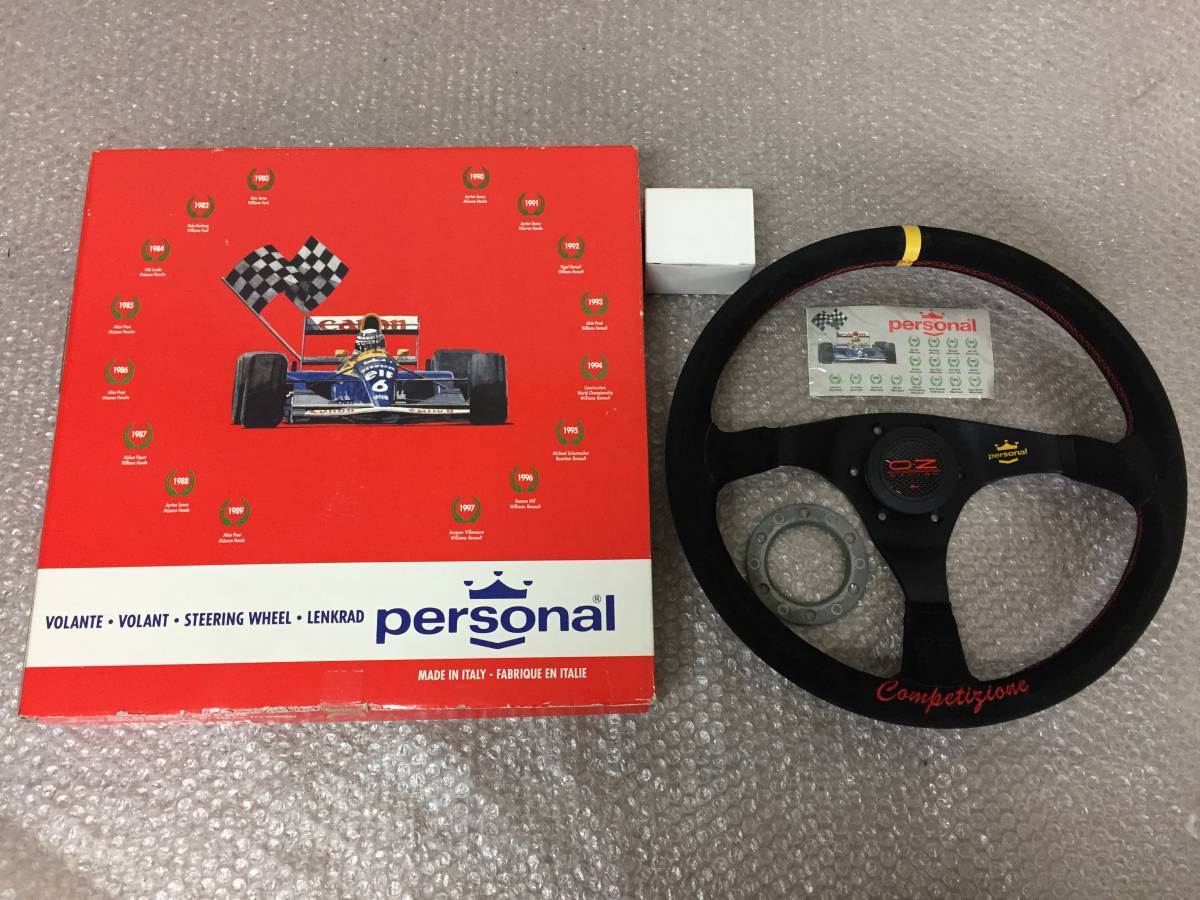 限定品 Personal パーソナル OZ セミディープ competizione スエード