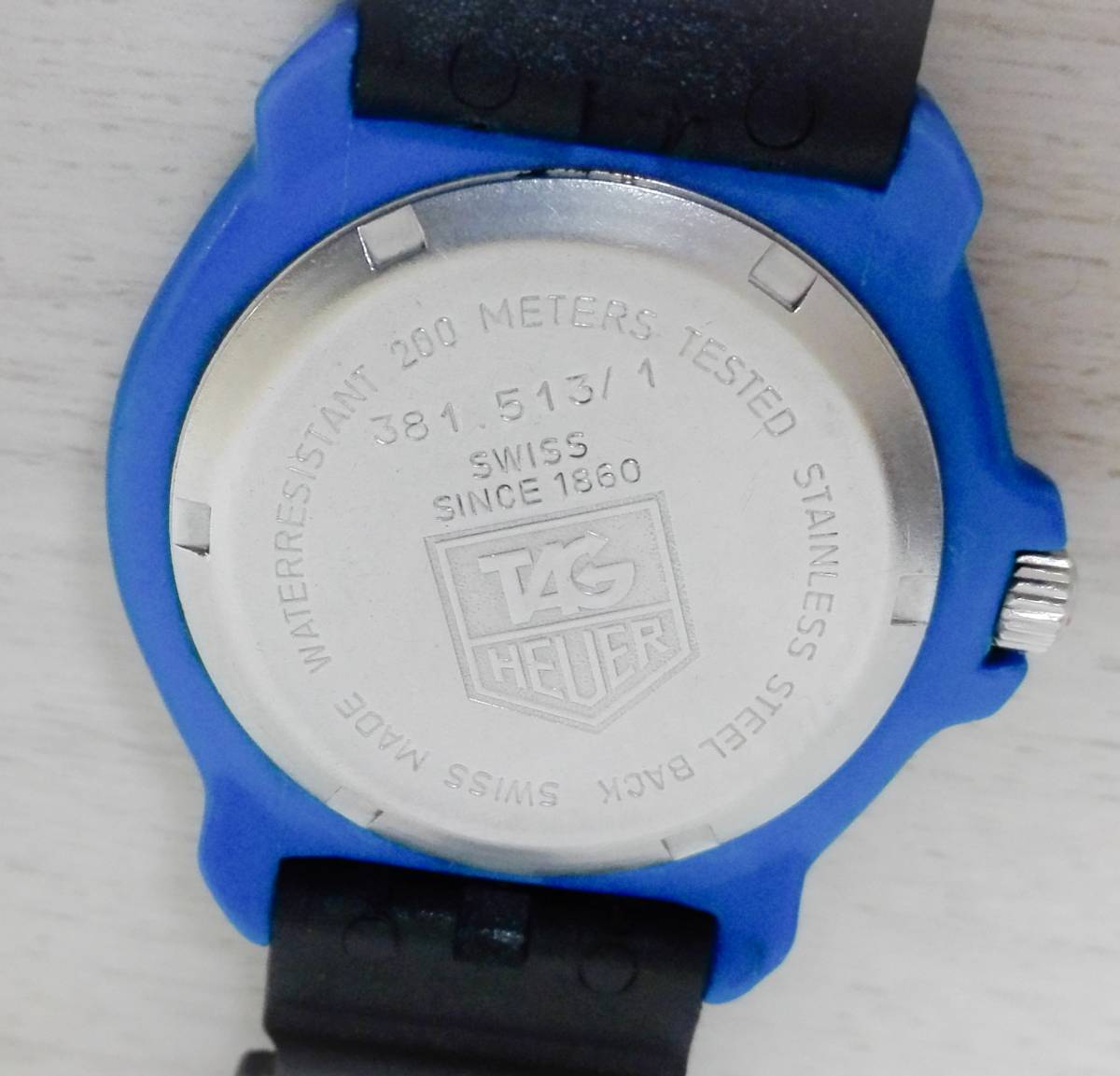 ジャンク TAG HEUER タグホイヤー フォーミュラ1 381 513/1 