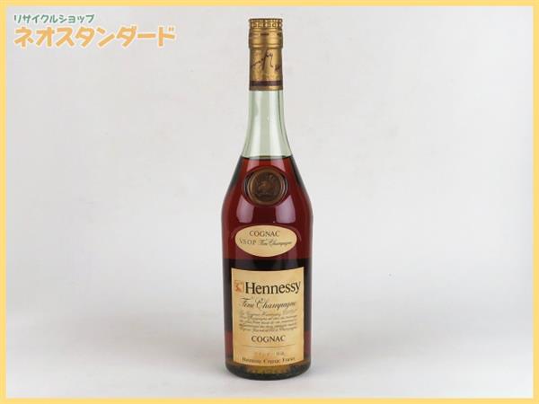 VSOP ヘネシー グリーンボトル ブランデー 700ml スリム 未開栓 0