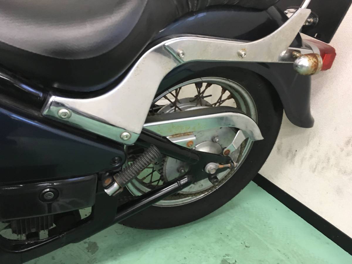 カワサキ バルカン400 ジャンク ネイビー 部品取りに VN400A 