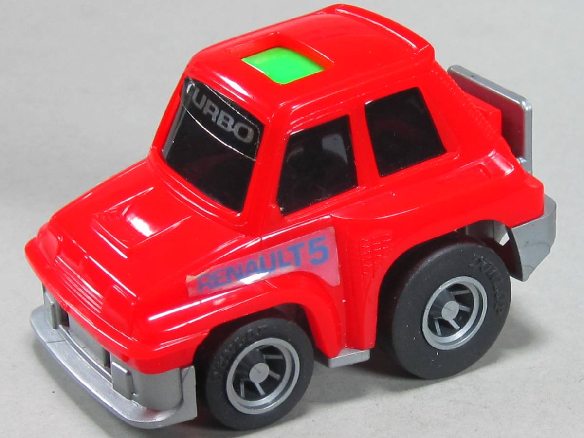 日本製 チョロＱ A-35 ルノー５ターボ 赤 初版 希少