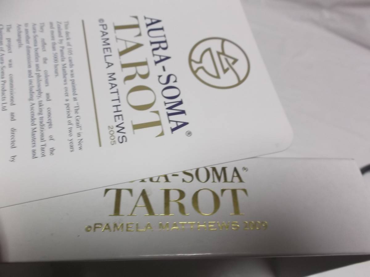 オーラソーマタロット　マイク・ブース オーラソーマ タロットカード NEW AEON 0-106 AURO-SOMA◇mj1