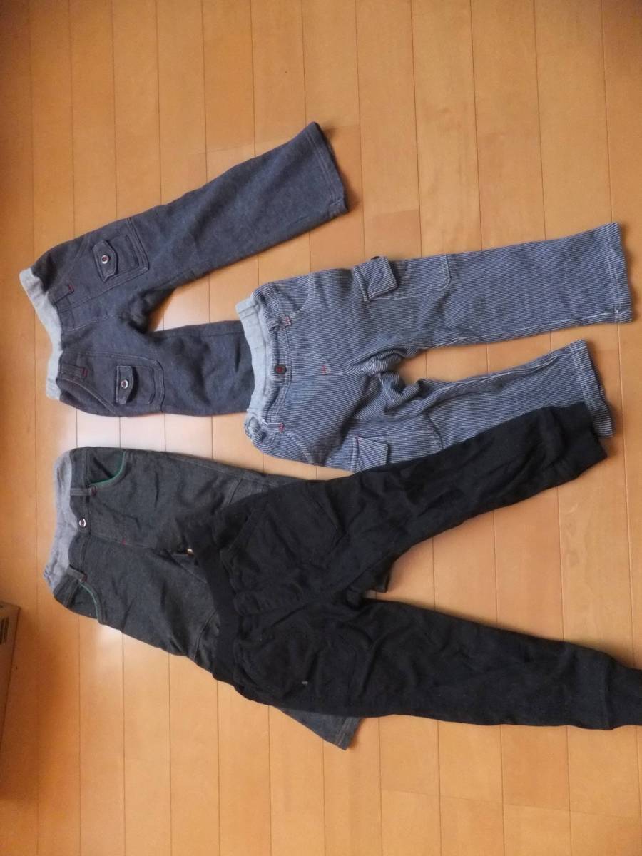 3can4onHusHusHミキハウス他*パンツ12本セット*110