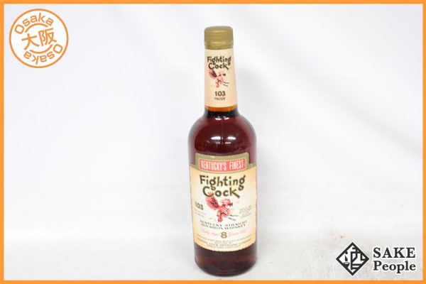 ◇注目! ファイティングコック 8年 750ml 51.5% バーボン ウイスキー QA