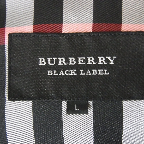 ☆BURBERRY BLACK LABEL/バーバリーブラックレーベル シルバー