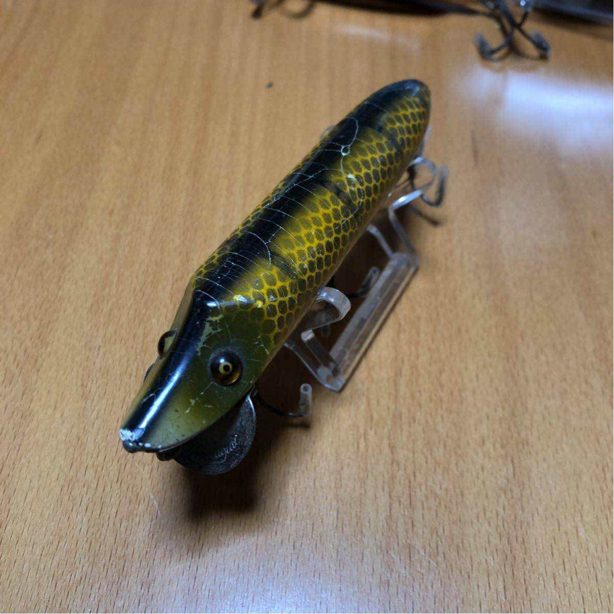 Heddon Vamp Pike.Scale L-Lig Glass.eye へドン Vintage 1927 Heddon