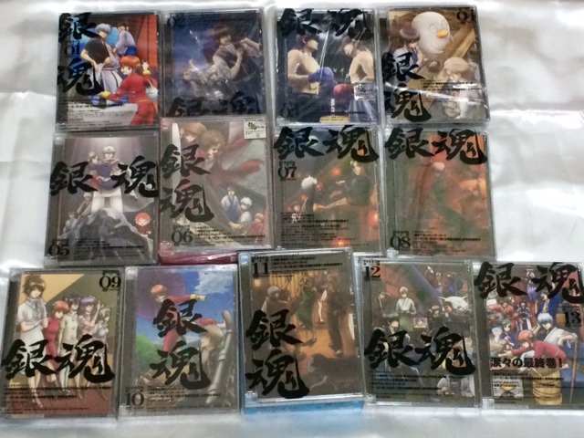 アニメ銀魂☆シーズン其の四☆DVD1巻～13巻・全巻セット☆初回
