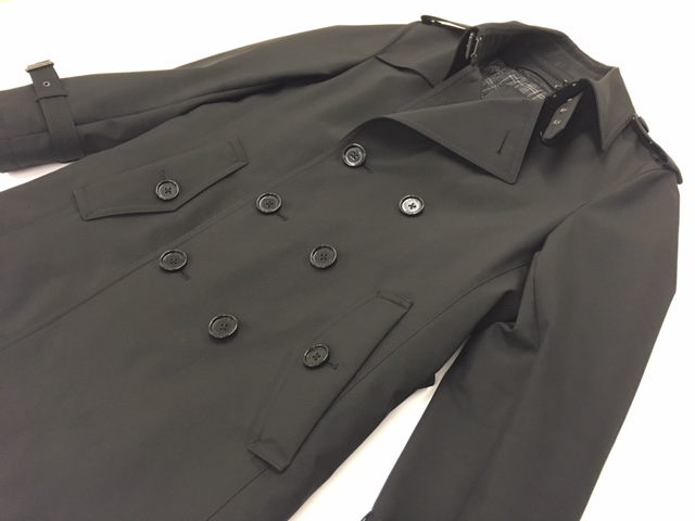 ★1円～★美品★2015最終絶版品★バーバリーブラックレーベル トレンチコート 正規品 Ｗボタン サイズＭ 中綿ライナー 1シーズンのみ着用品