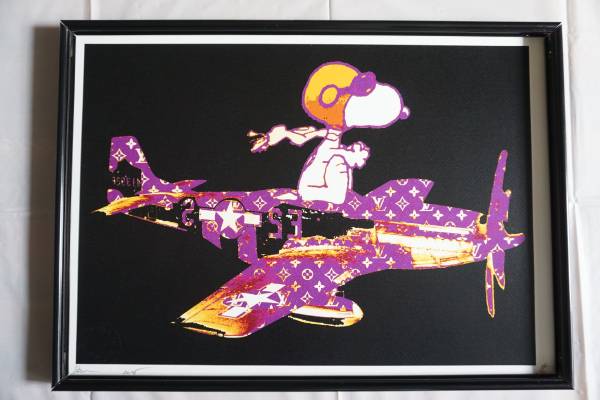 ☆世界100部☆スヌーピー×vuitton ルイヴィトン Kaws COA付
