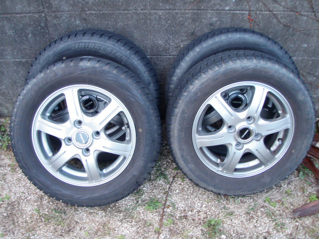  ブリヂストン BS REVO レボ GZ オマケ 155/65R13(スタッドレスタイヤ)｜売買されたオークション情報、yahooの商品情報をアーカイブ公開 - オークファン 4穴