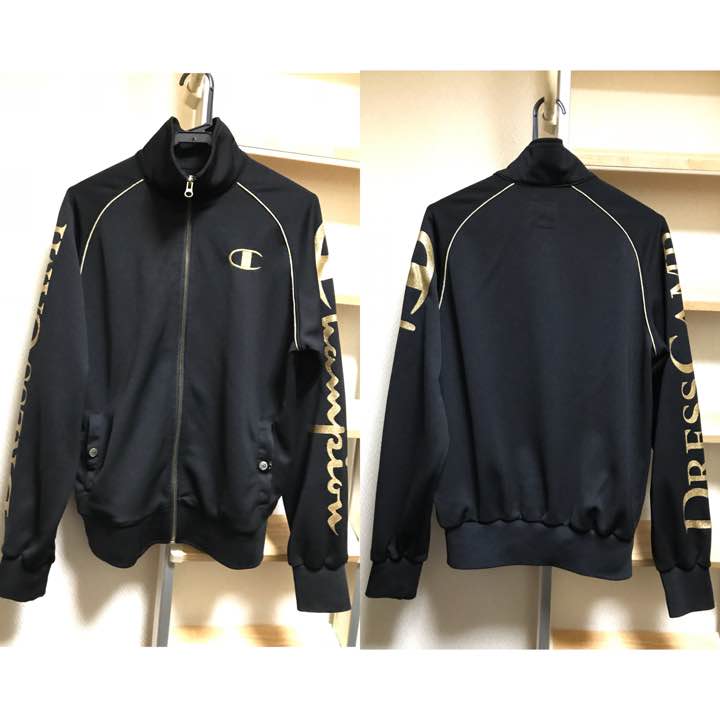 しゅんChampion ジャージ2組セット 黒/金銀 しゅんChampion ジャージ2組セット 黒/金銀 □チャンピオン□Champion