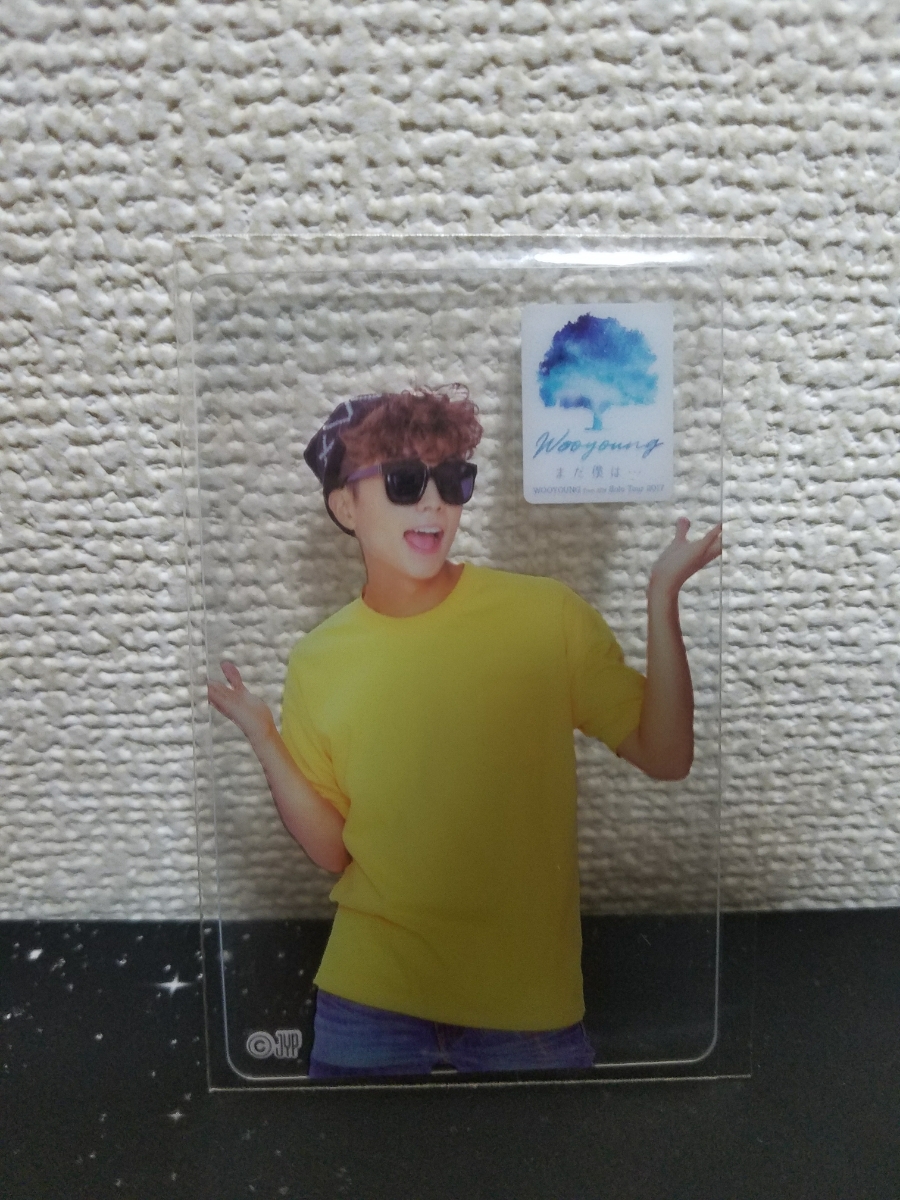 ウヨン WOOYOUNG (From 2PM) Solo Tour 2017 まだ僕は FCくじ D賞_1