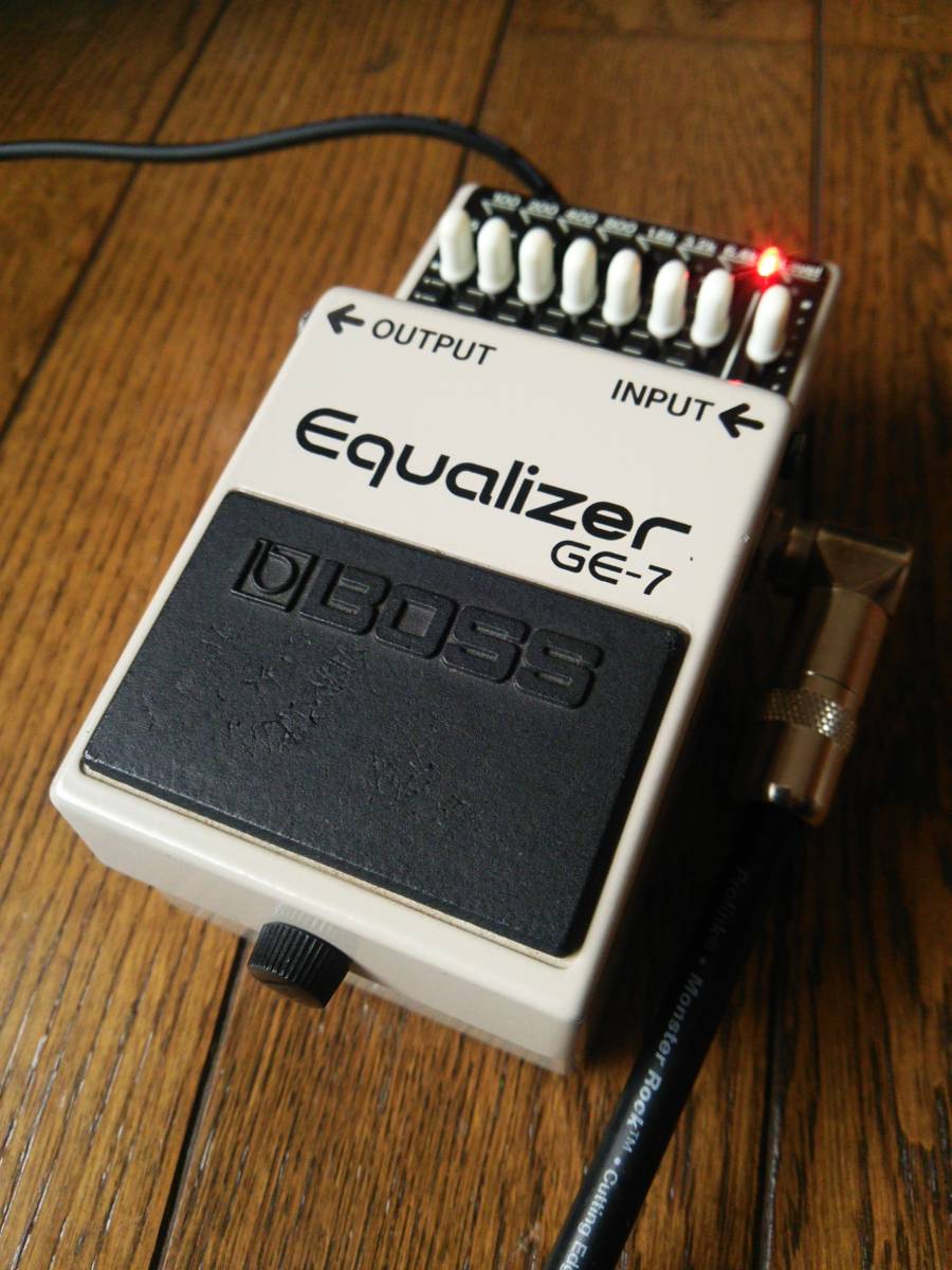 BOSS GE-7 Made in Japan ビンテージ　( LED無し) Boss GE-7 Modified Noiseless Equalizer Made in Japan 1991 Guitar
