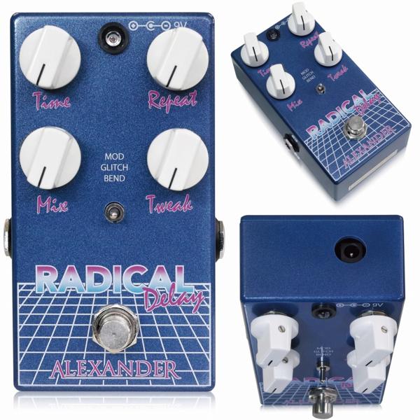 Pedals Alexander Radical Delay DX Demo ALEXANDER RADICAL DELAY