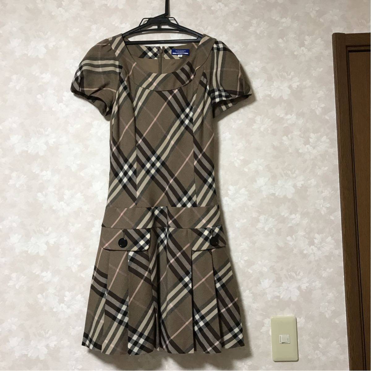 バーバリー ブルーレーベル ワンピース 38 Burberryブルーレーベル