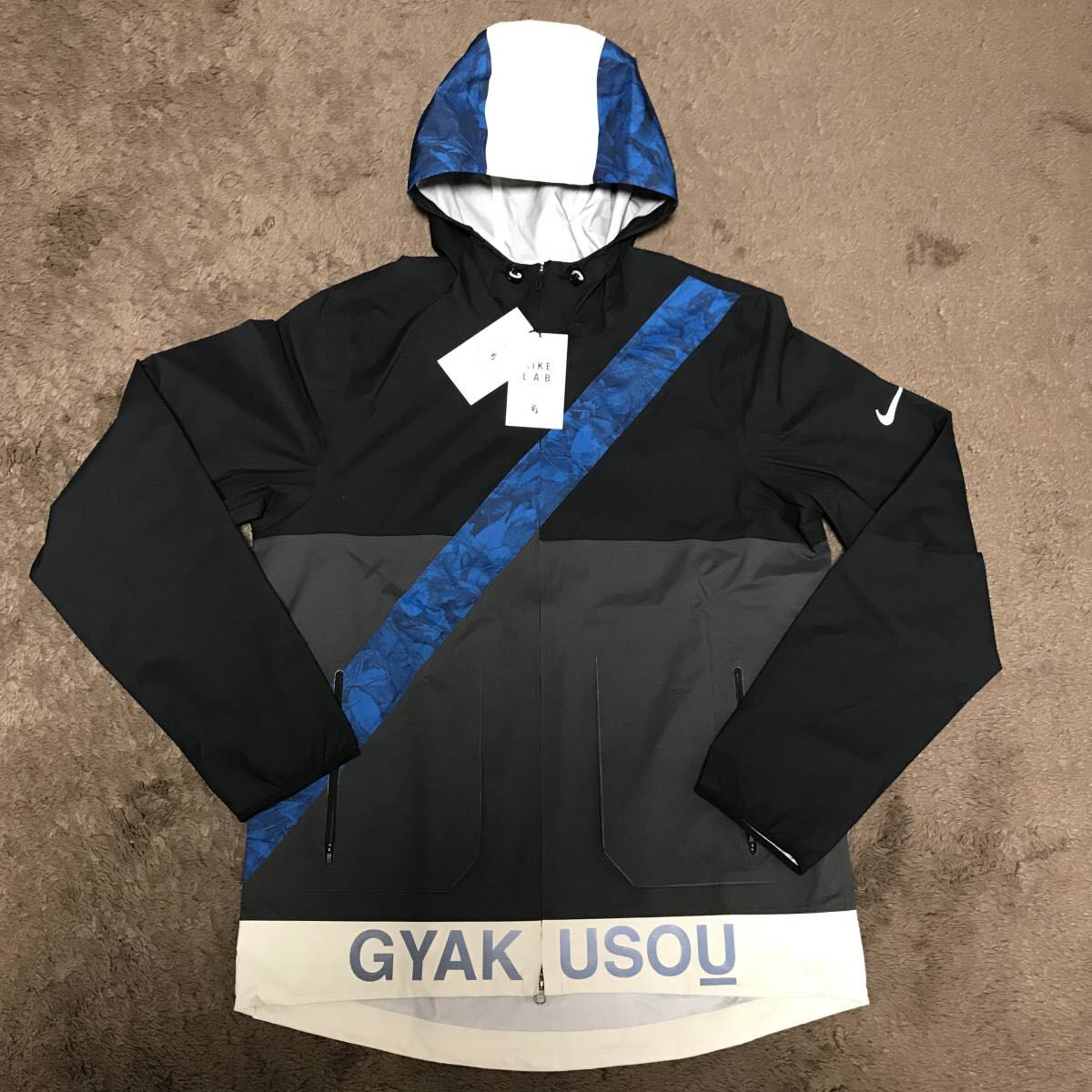【送料無料 定価35640円 国内正規品】新品L NIKE LAB GYAKUSOU カラーブロック ランニング ジャケット undercover JKT running ナイキラボ