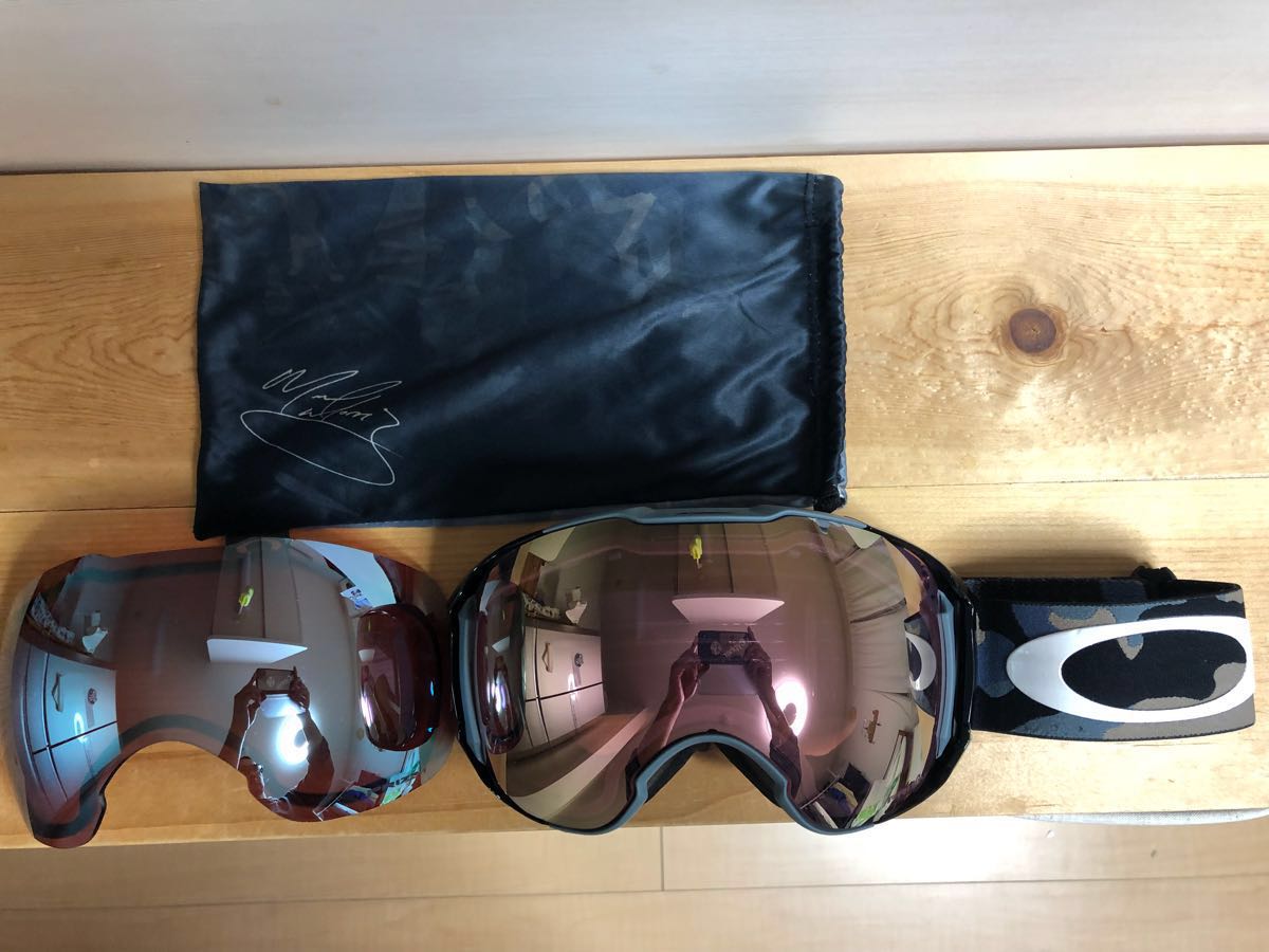 oakleyゴーグル AIRBRAKE XL（アジアンフィット）MARK MCMORRIS