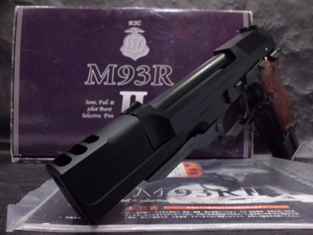 人気SALE，HOT ① KSC べレッタM93RⅡ 07HK システム7 AL-GI-MEC SGSタイプ レオンコンプ カスタム ガスグローバック ガスガン LEONコンプ(ガスガン)｜売買されたオークション情報、yahooの商品情報をアーカイブ公開 ガスガン