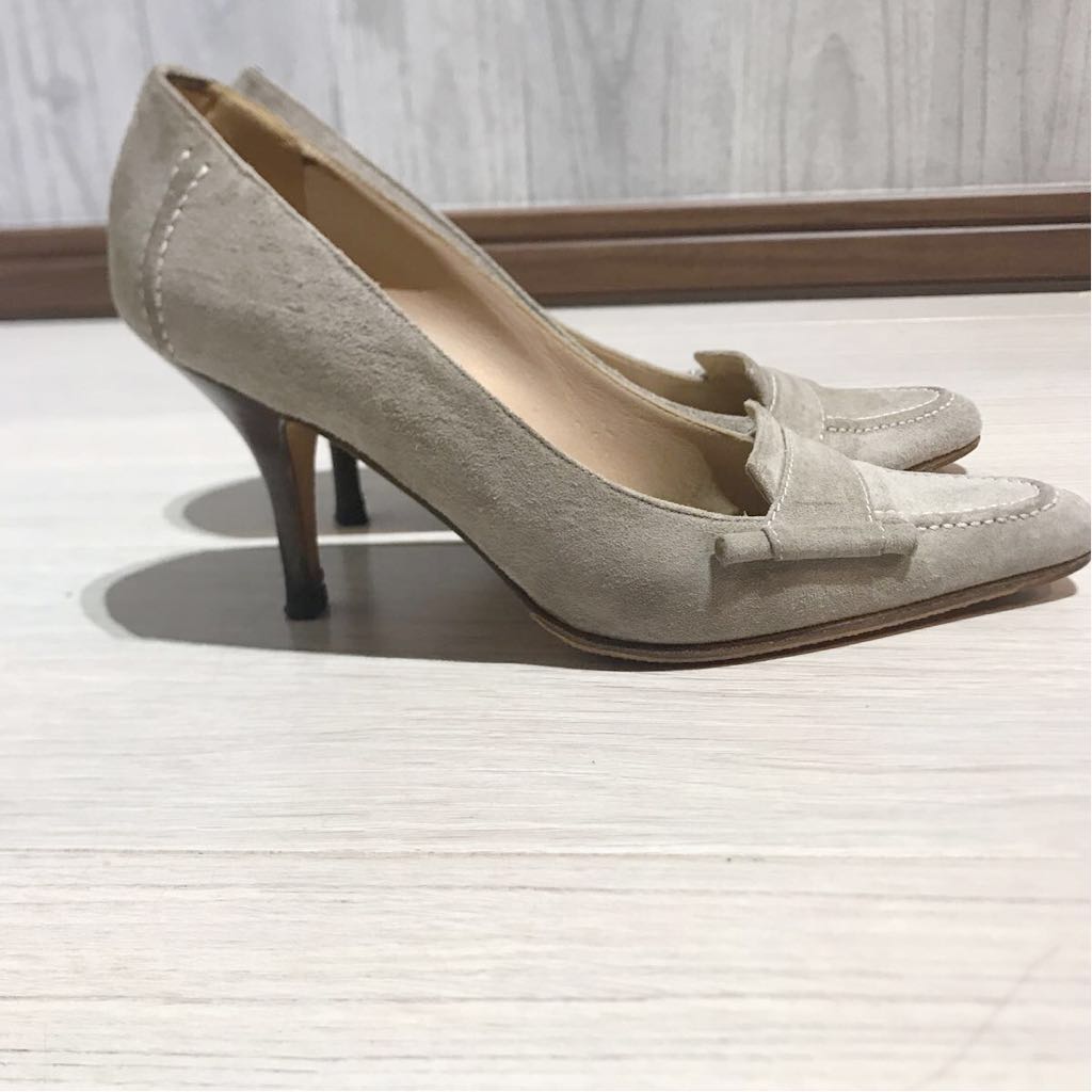 MANOLO BLAHNIK マノロブラニク レディース スエード ヒール パンプス 