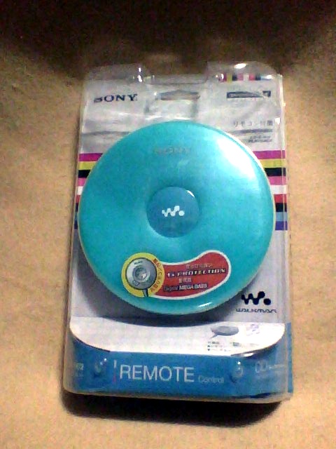 SONY CDウォークマン D-EJ002 ブルー 箱説付 美品 【公式通販】