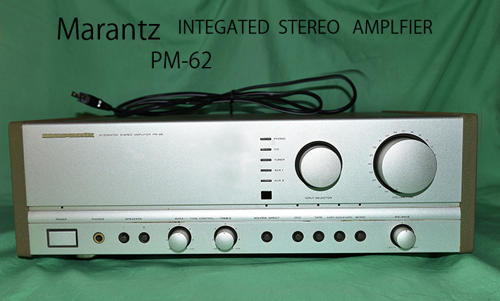Marantz PM-62 - マランツ Yahoo!オークション 整備・レストア済