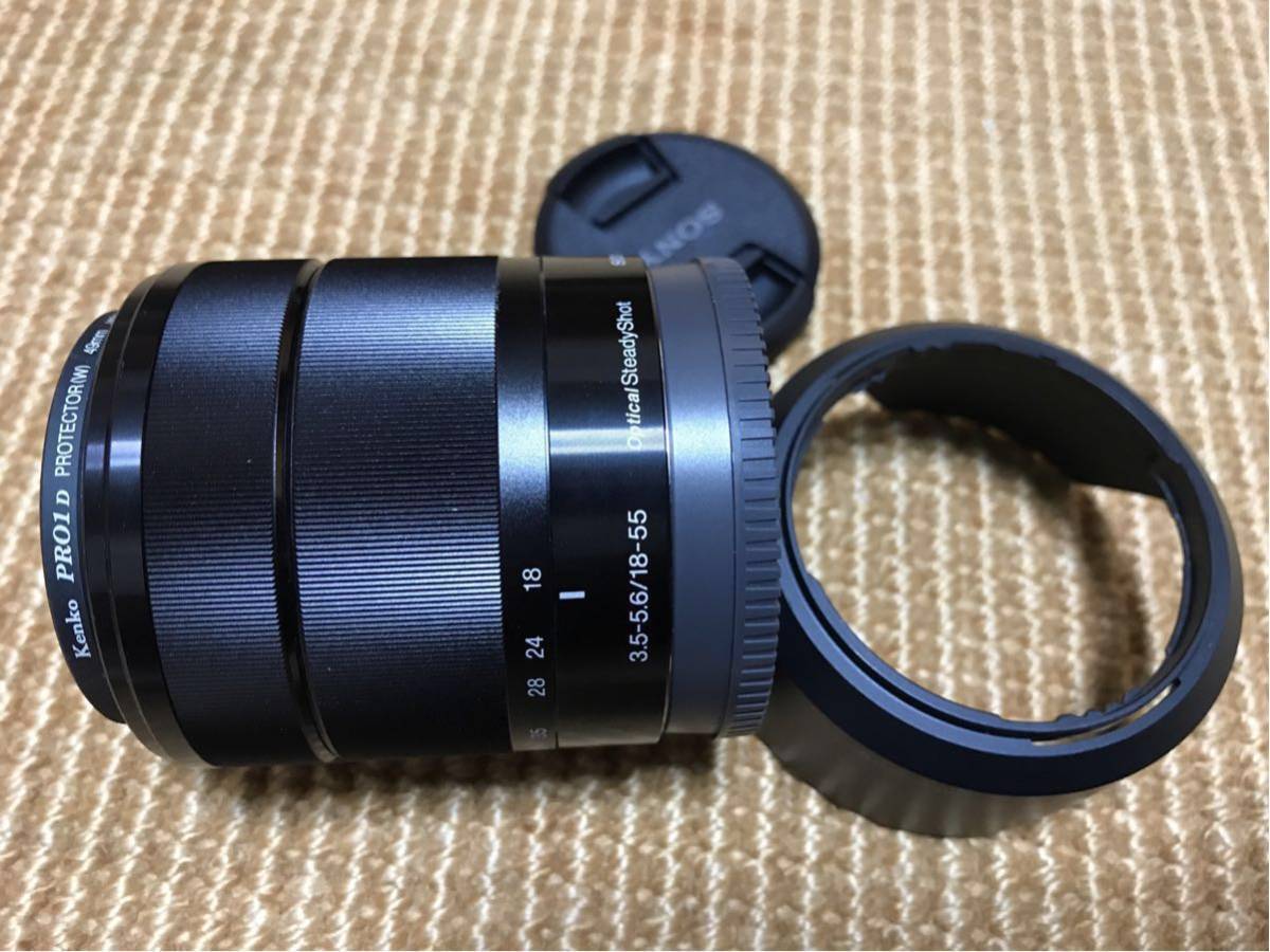 SONY SEL1855 18-55mm OSS F3.5-5.6 E ソニー 標準ズームレンズ : Sony 