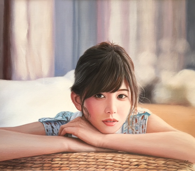 絵画買取・販売の小竹美術 - 古沢岩美「裸婦」油絵・F3号 重厚な