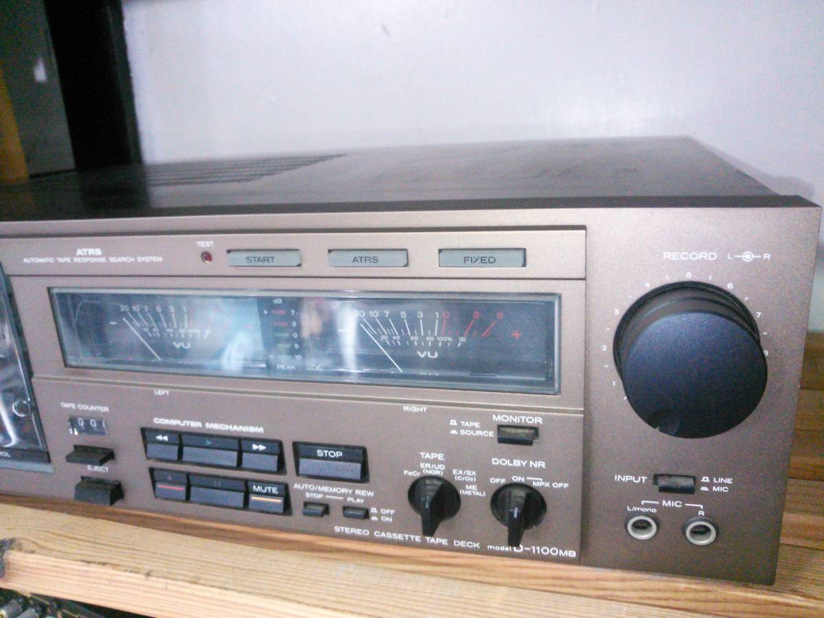 極美品希少 日立 DX-10 日立 Lo-D 3ヘッドコンピューターATRS カセット 