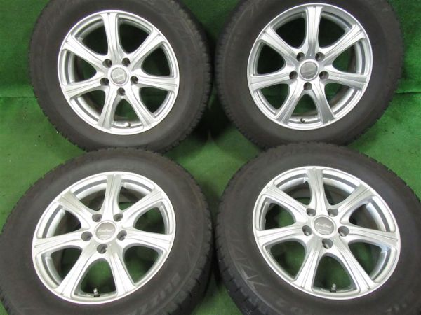 E51エルグランド純正アルミ 215/60R17 スタッドレス YOKOHA アイス