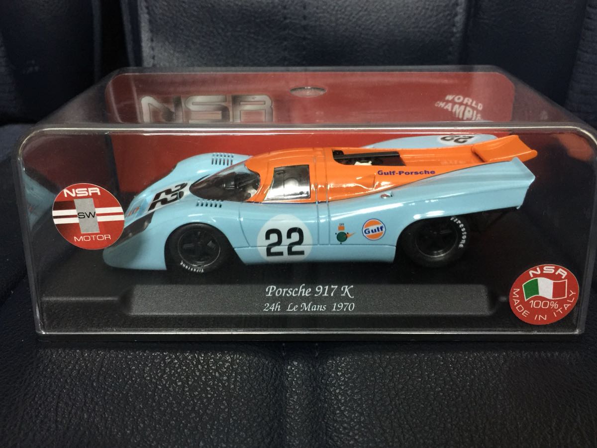 NSR ポルシェ917k ガルフGulf-Porscheスロットカー 限定BOX