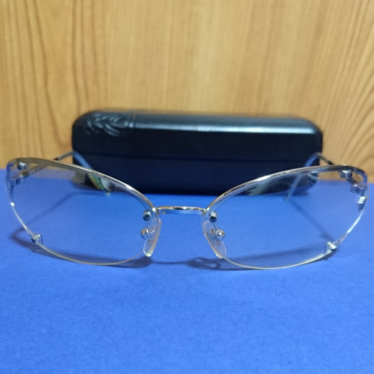 美品】Gackt着 正規 Versace サングラス N37 ヴェルサーチ ベルサーチ 