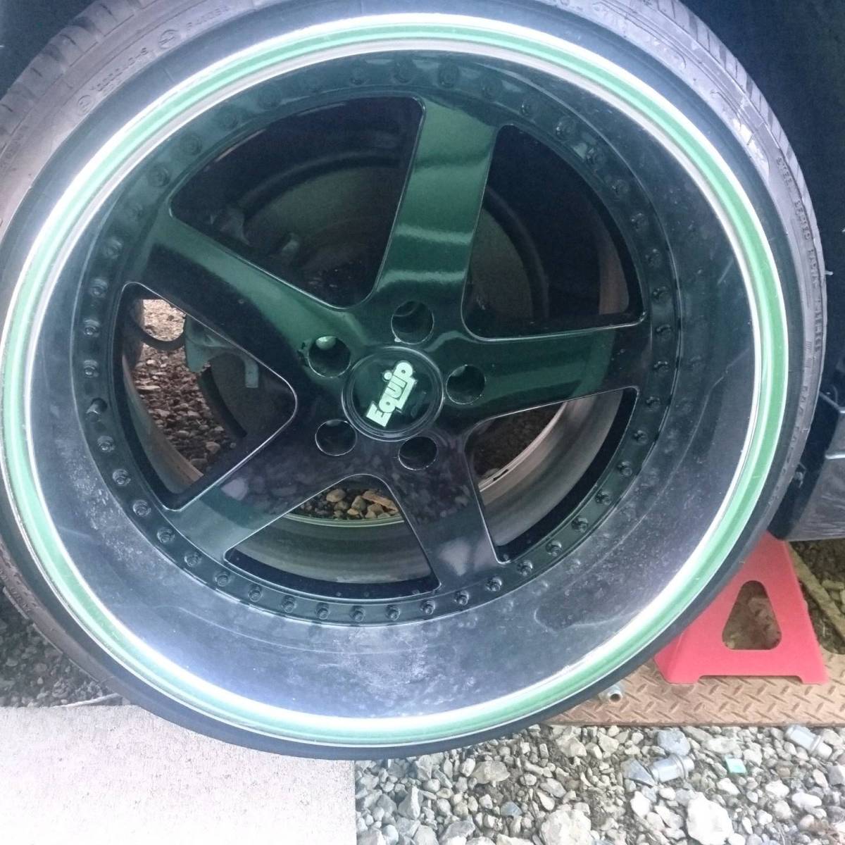 エクイップ WORK ワーク Equip EQUIP 当時物 旧車 深リム！ 深リム 激 