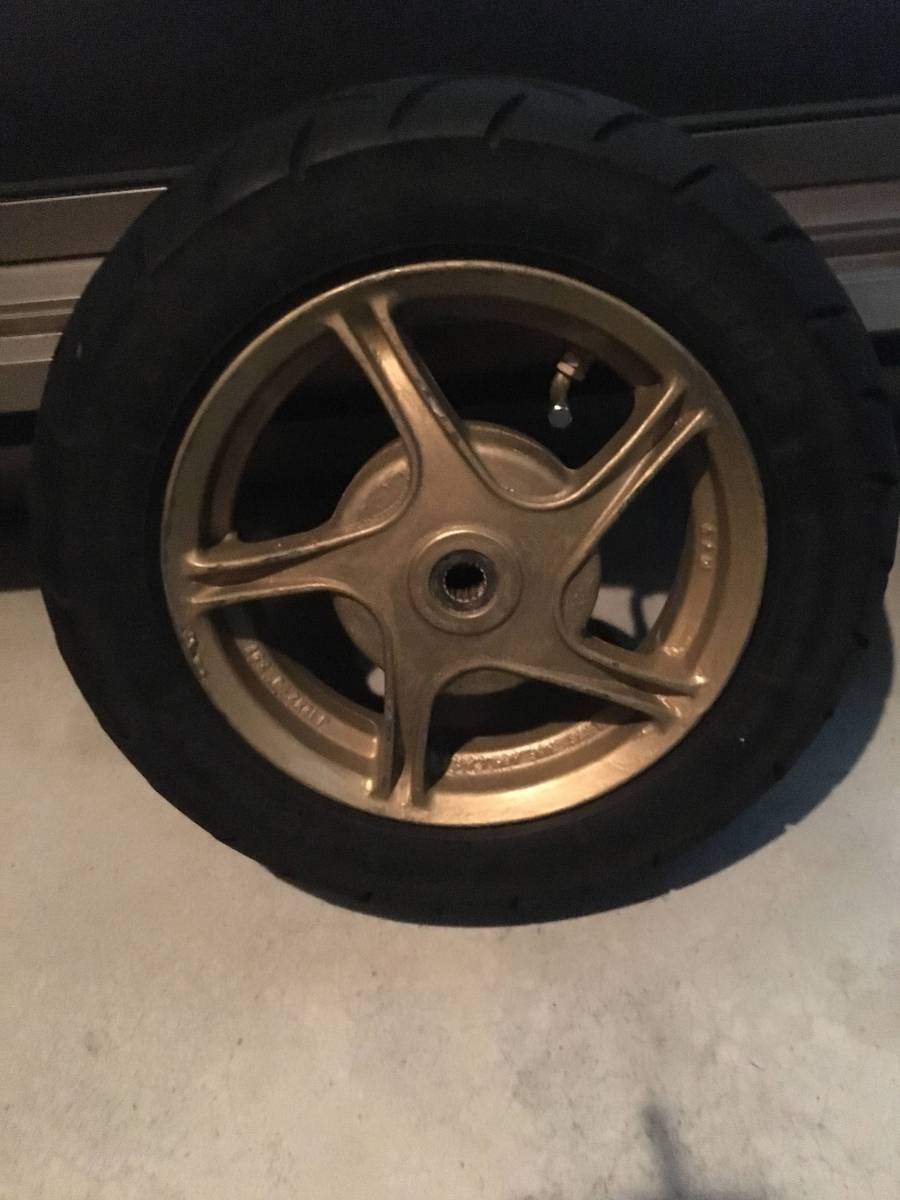 JOG 90 アクシス 90 3WF エンジン用 ZRエボ 純正加工 アルミホイール