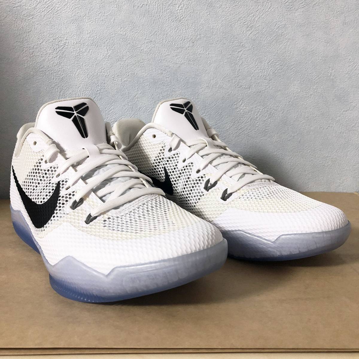 US9.5 27.5cm NIKE KOBE XI 836183-100 コービー FLYKNIT