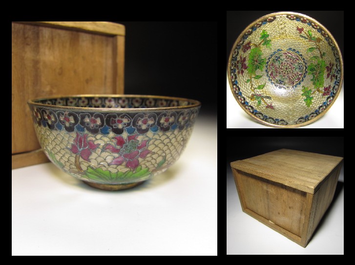 大人気，新作登場 アンティーク 中国美術／七宝ガラス 省胎七宝 花鳥紋 盃 時代桐箱入り(清)｜売買されたオークション情報、yahooの商品情報をアーカイブ公開 - オークファン 清