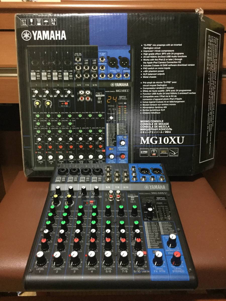 YAMAHA YAMAHA MG10XU【新品】 MG10XU 10チャンネルミキシング