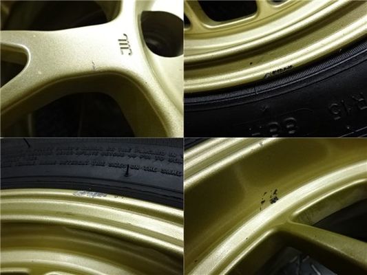 ○BBS RG-F RG359 鍛造 FORGED ゴールド メッシュ 15インチ 7J +33 PCD