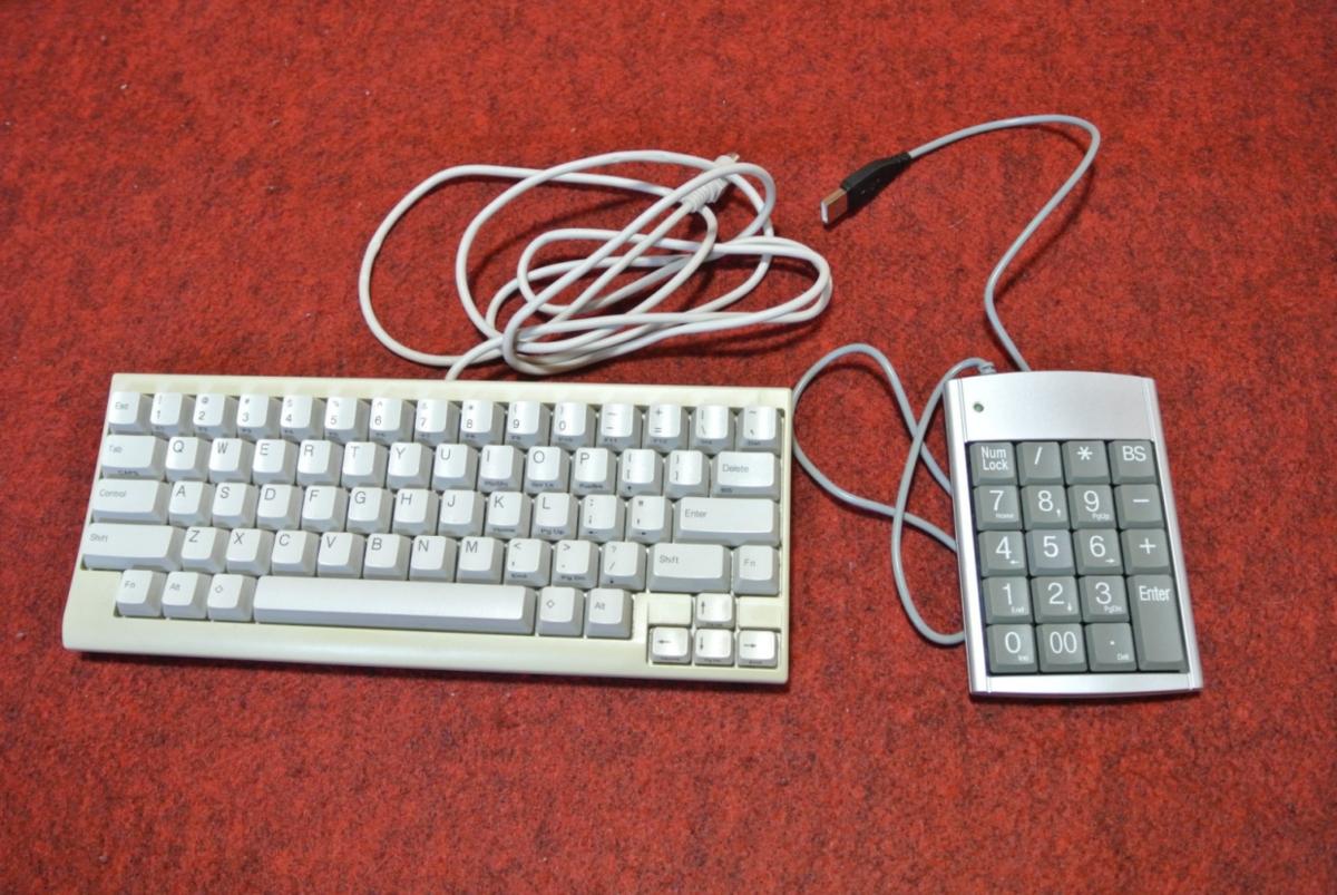 Happy Hacking Keyboard Lite2 Hhkb Lite2 Pfu Kb0010 と Usbテンキーセット ジャンク Ps 2キーボード 売買されたオークション情報 Yahooの商品情報をアーカイブ公開 オークファン Aucfan Com