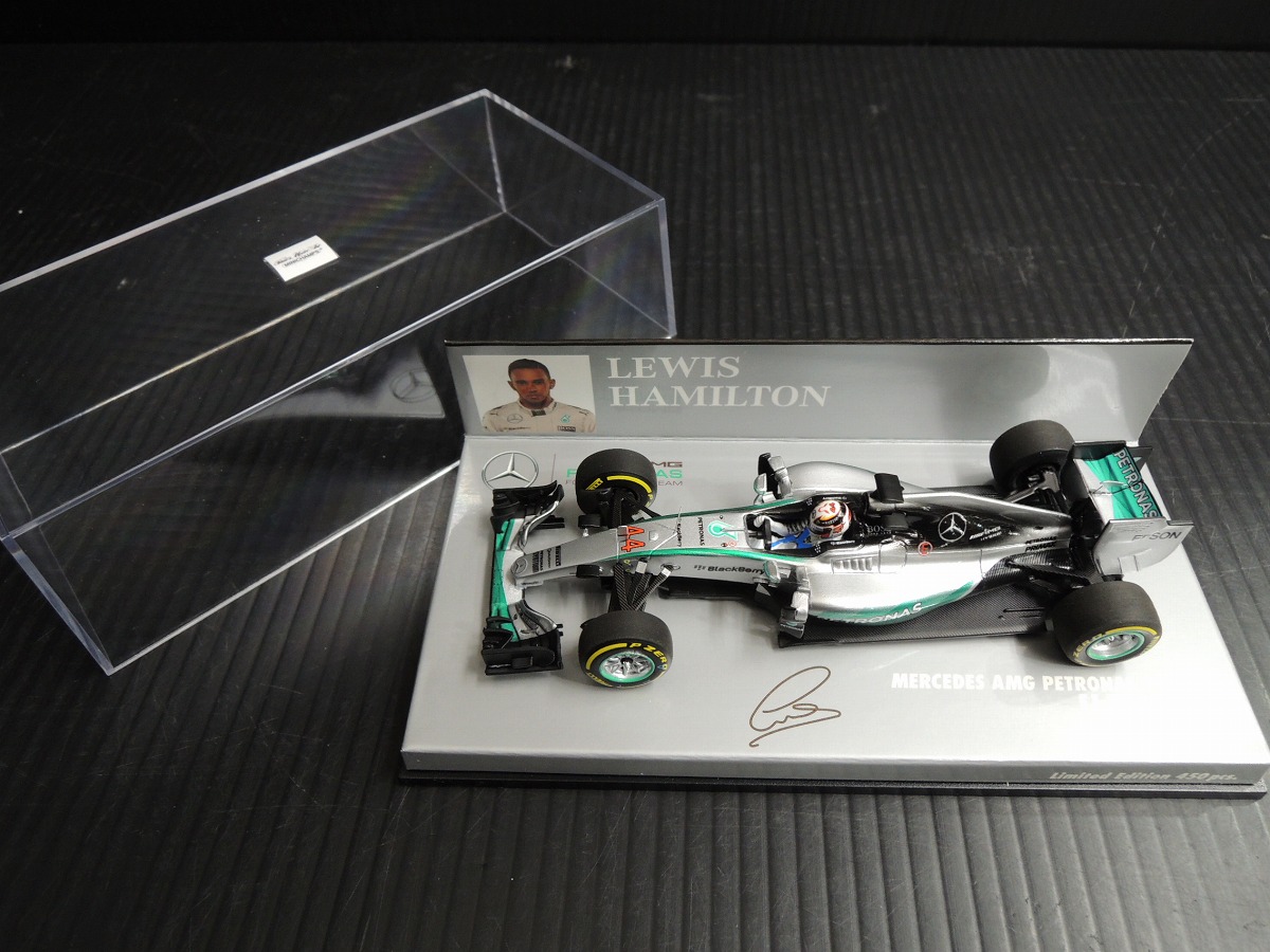 Miniature F1 Mercedes AMG Petronas – Lewis Hamilton – Monaco GP 2015 – Minichamps 1/43