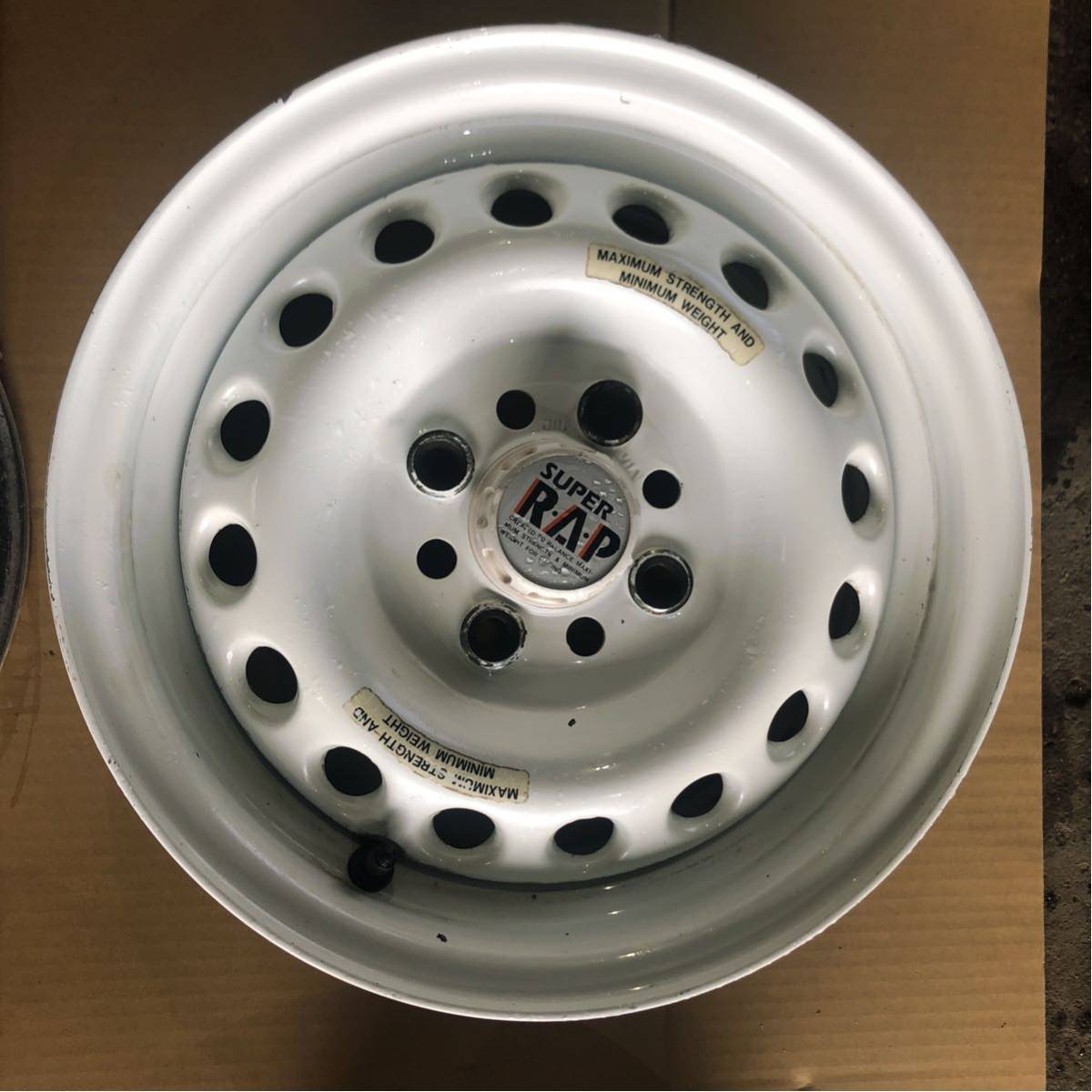 ブリヂストン スーパーラップ BS 軽量 4本セット 美品？ 13インチ 5.5J 