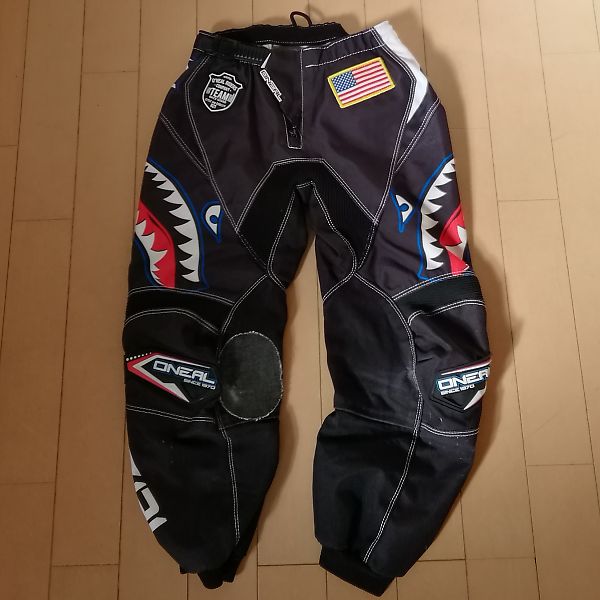 ■ オニール モトクロス ウエア キッズ ユース 上下セット グローブ付き アフターバーナー ■_3
