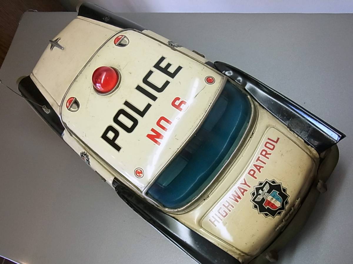 ヴィンテージ ヨネザワ ブリキ ジープ ポリスカー 昭和レトロ Amazon