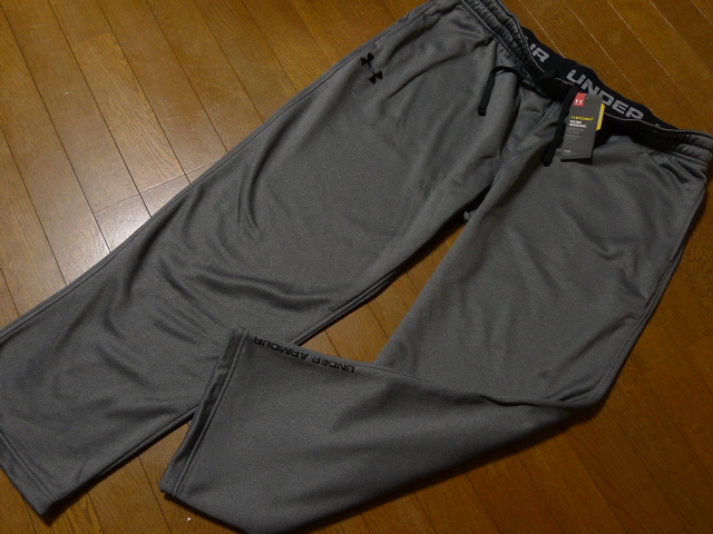 【即決SALE送料無料】XXXL/114-130cm 超希少 アンダーアーマー USA限定 スウェットパンツ 撥水 4方向伸縮 裏起毛 ロゴUNDER ARMOUR 