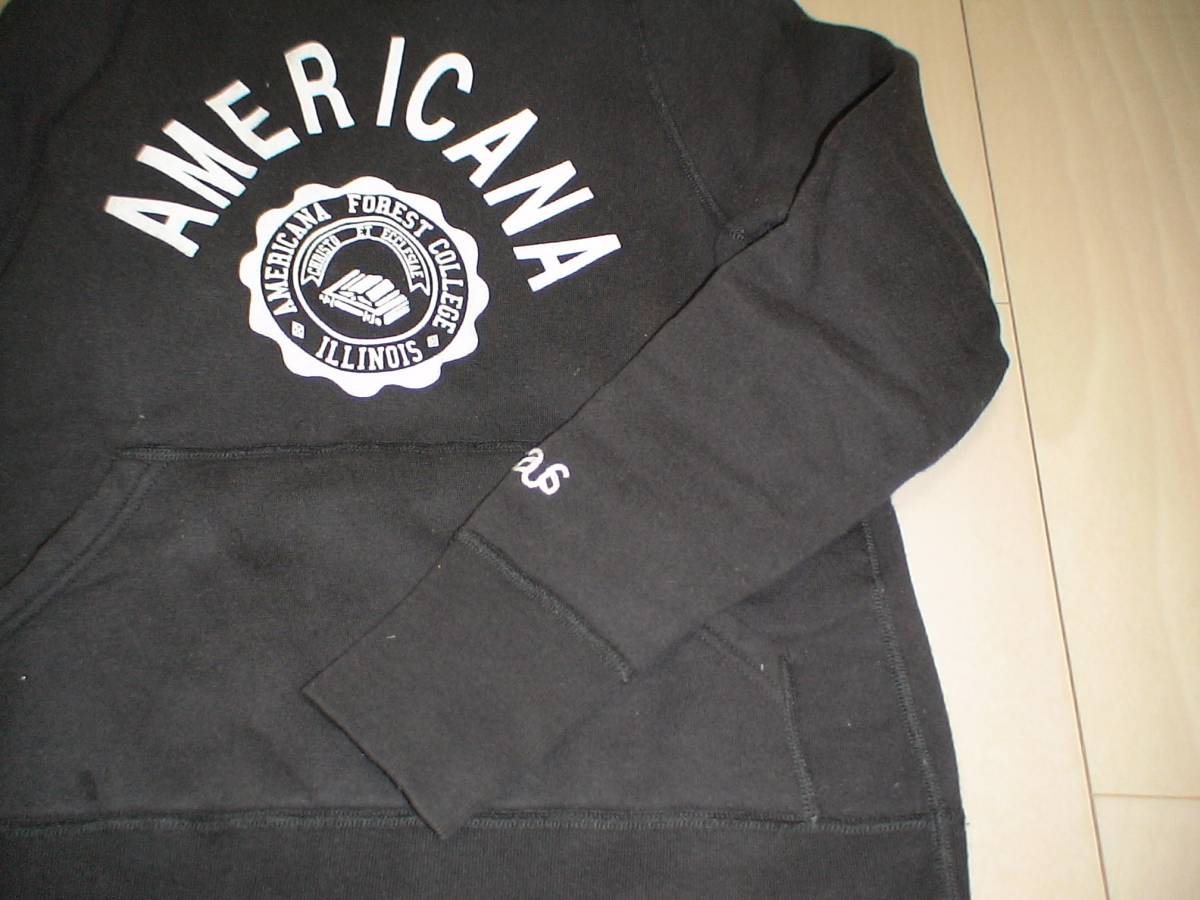 Americana (アメリカーナ) C⁄A裏起毛・ジップパーカー □アメリカーナ