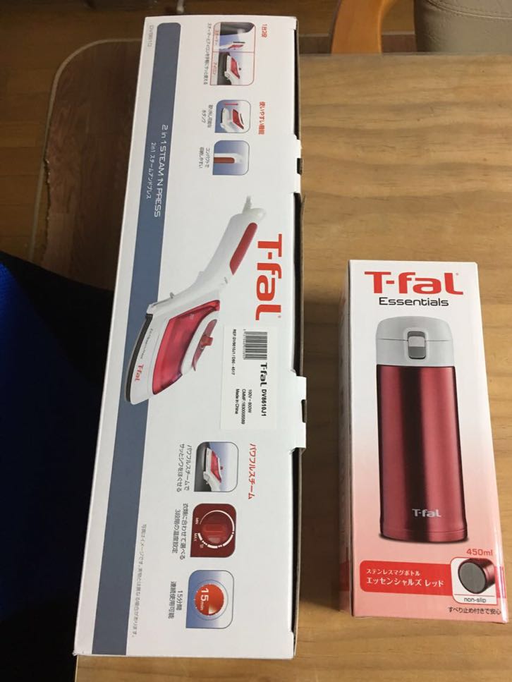 美品 ティファール パワフルスチームアイロン T-faL スチームアンド