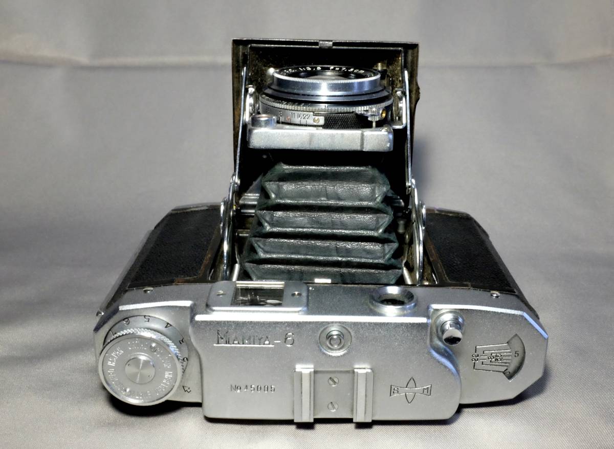 MAMIYA-6 マミヤ 蛇腹カメラ Mamiya 1:3.5 7.5cm 0 ⁄ Six 中判カメラ