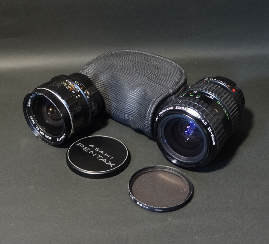 セール，お買い得 7 カメラレンズ ２点まとめて ASAHI Super-Multi-Coated TAKUMAR 1:4.5/20 PENTAX MC COSMICAR ZOOM 1:3.5-4.5 28-80mm(ペンタックス)｜売買されたオークション情報、yahooの商品情報をアーカイブ公開 - オークファン ペンタックス