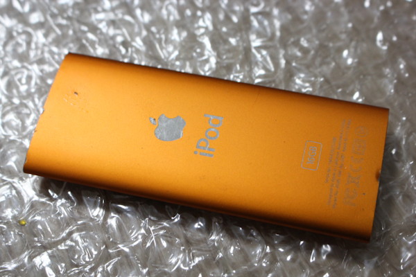 Apple iPod nano 第4世代 オレンジ 16GB MB911J/A A1285 中古